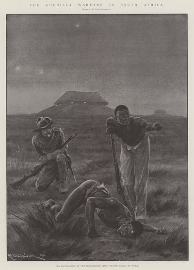 Gerillakriget i Sydafrika av Richard Caton Woodville junior